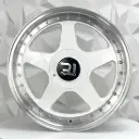 RIN 17X8.5 5-100/114.3 R1 SPORT 5037 WHITE MACHINE LIP ET25 CB73.1
