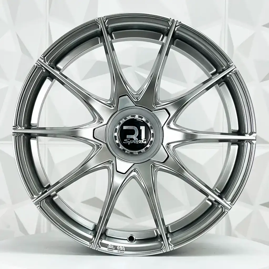 RIN 18X8 5-113 R1 SPORT SWOH04-10 HYPER BLACK ET38 CB73.1