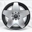 RIN 16X7 4-100/114.3 R1 SPORT RGW5132 BLACK MACHINE FACE ET35 CB73.1