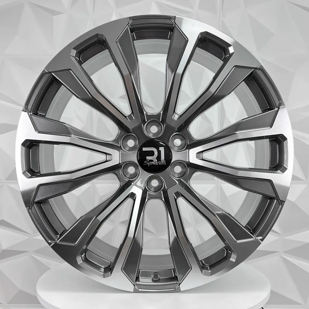 RIN 24X10 6-139.7 R1 SPORT TYH73 GUNMETAL MACHINE FACE ET31 CB78.1