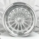 RIN 17X11 5-127/5-139.7 R1 SPORT X084 SILVER MACHINE LIP ET-44 CB87.1