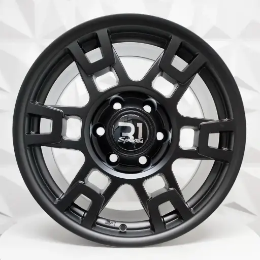[174811] RIN 17X9 6-139.7 R1 SPORT QC615C MATT BLACK ET0 CB106.1